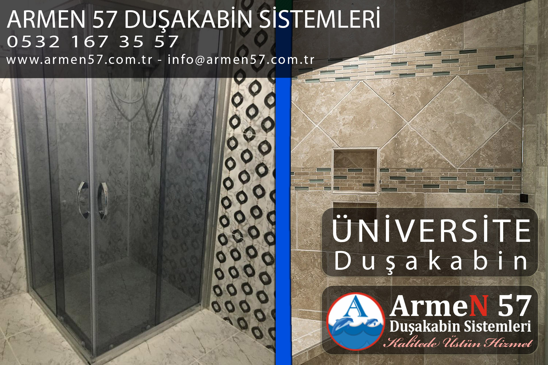 üniversite mahallesi duşakabin