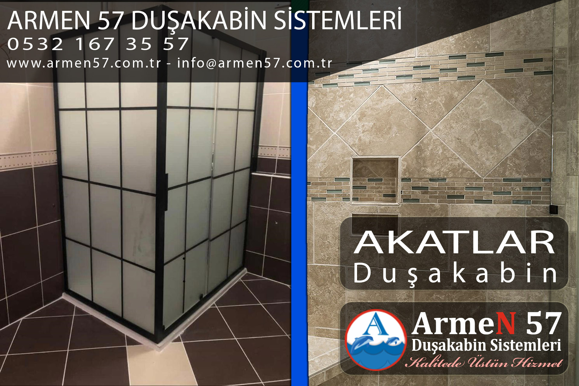 akatlar duşakabin