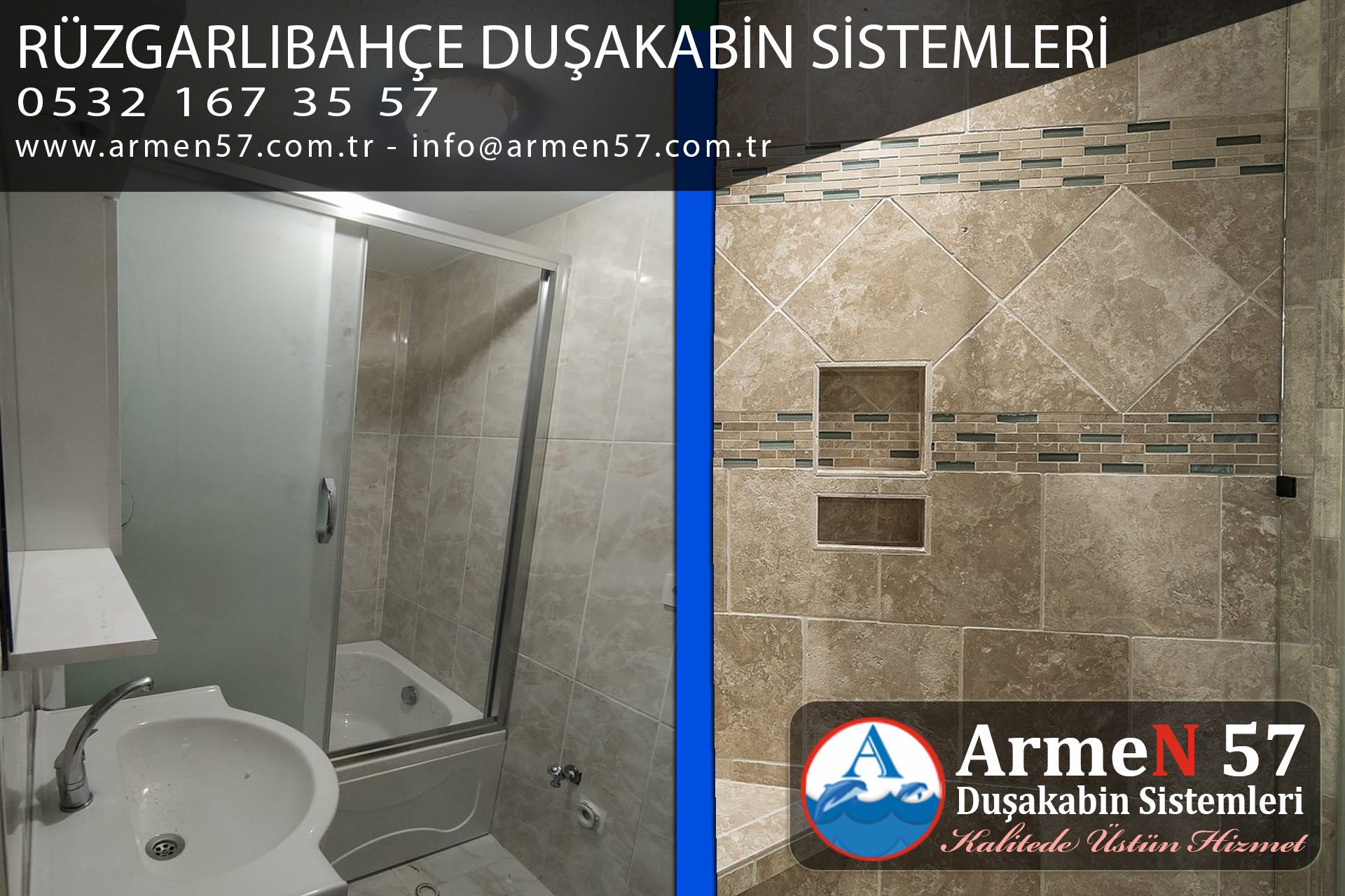 rüzgarlıbahçe duşakabin