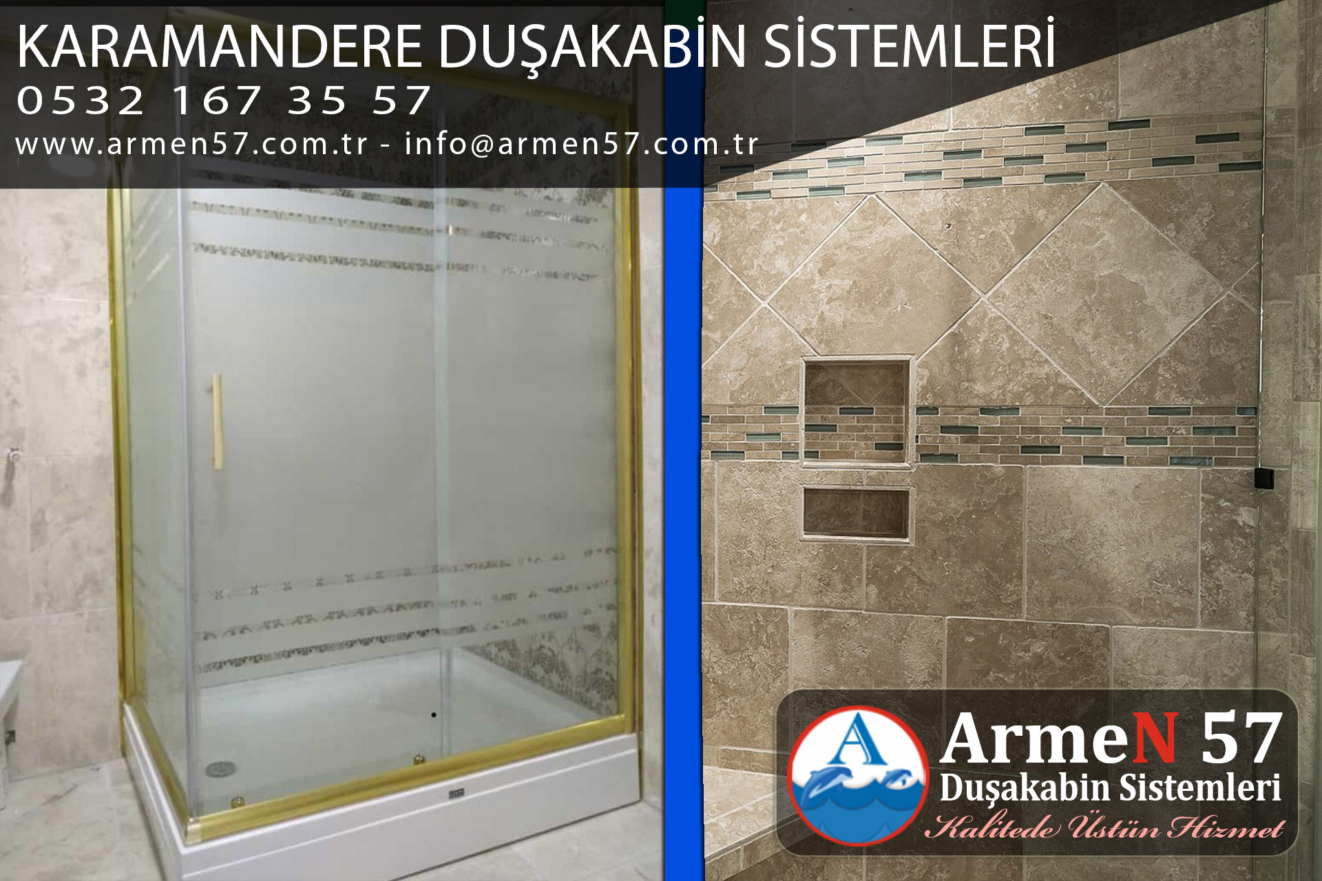karamandere duşakabin