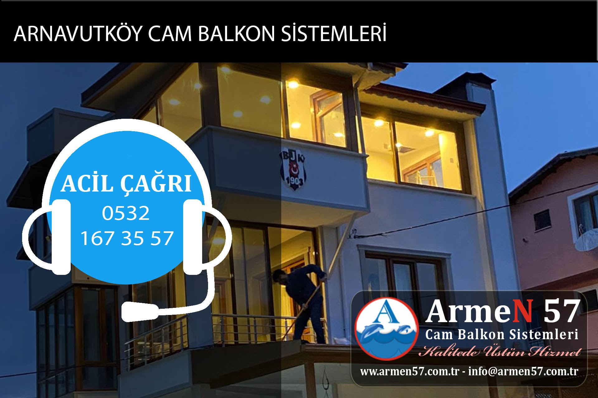 arnavutköy cam balkon
