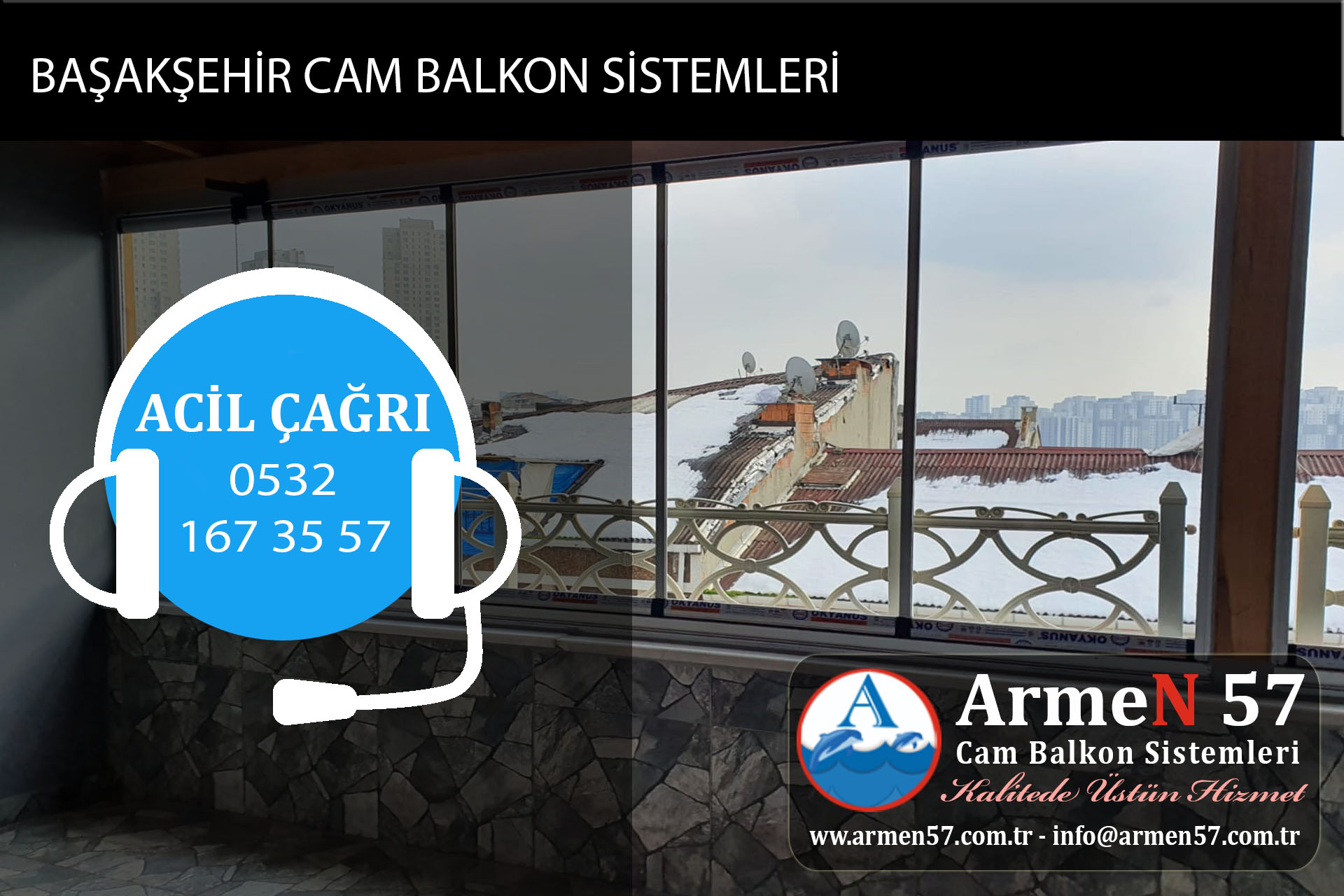 başakşehir cam balkon