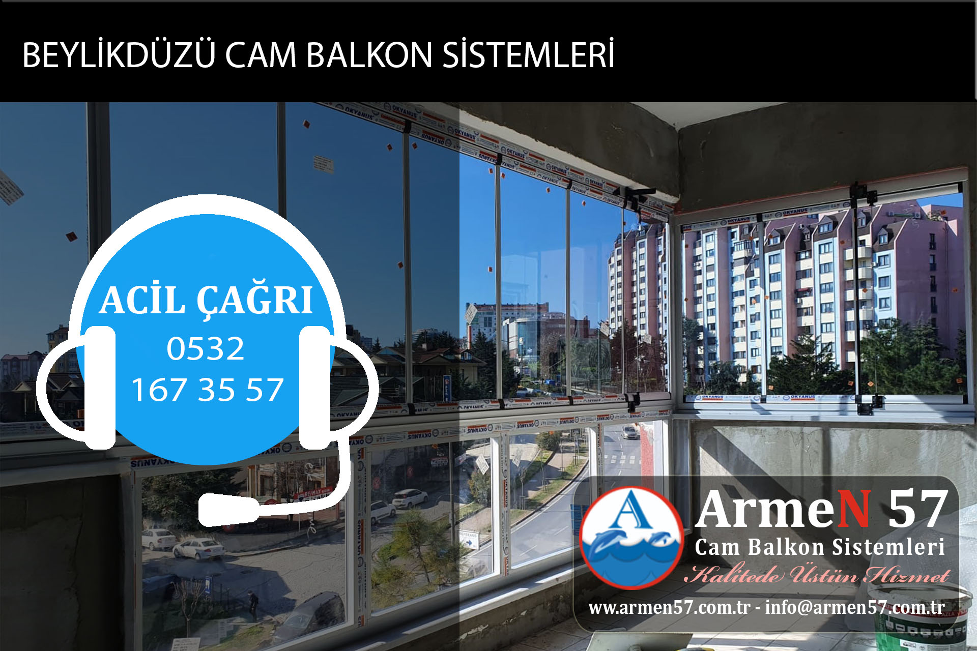 beylikdüzü cam balkon