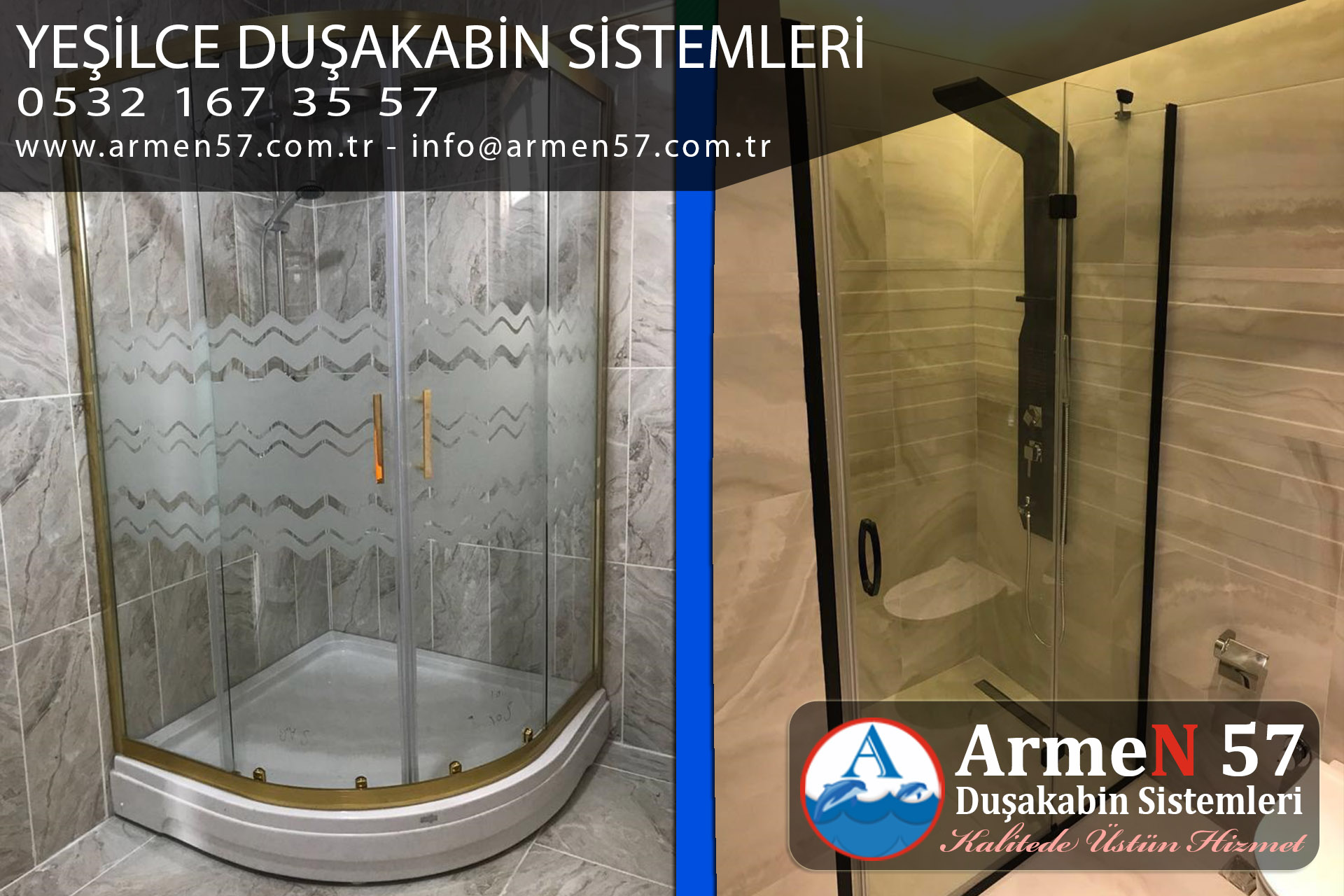 yeşilce duşakabin
