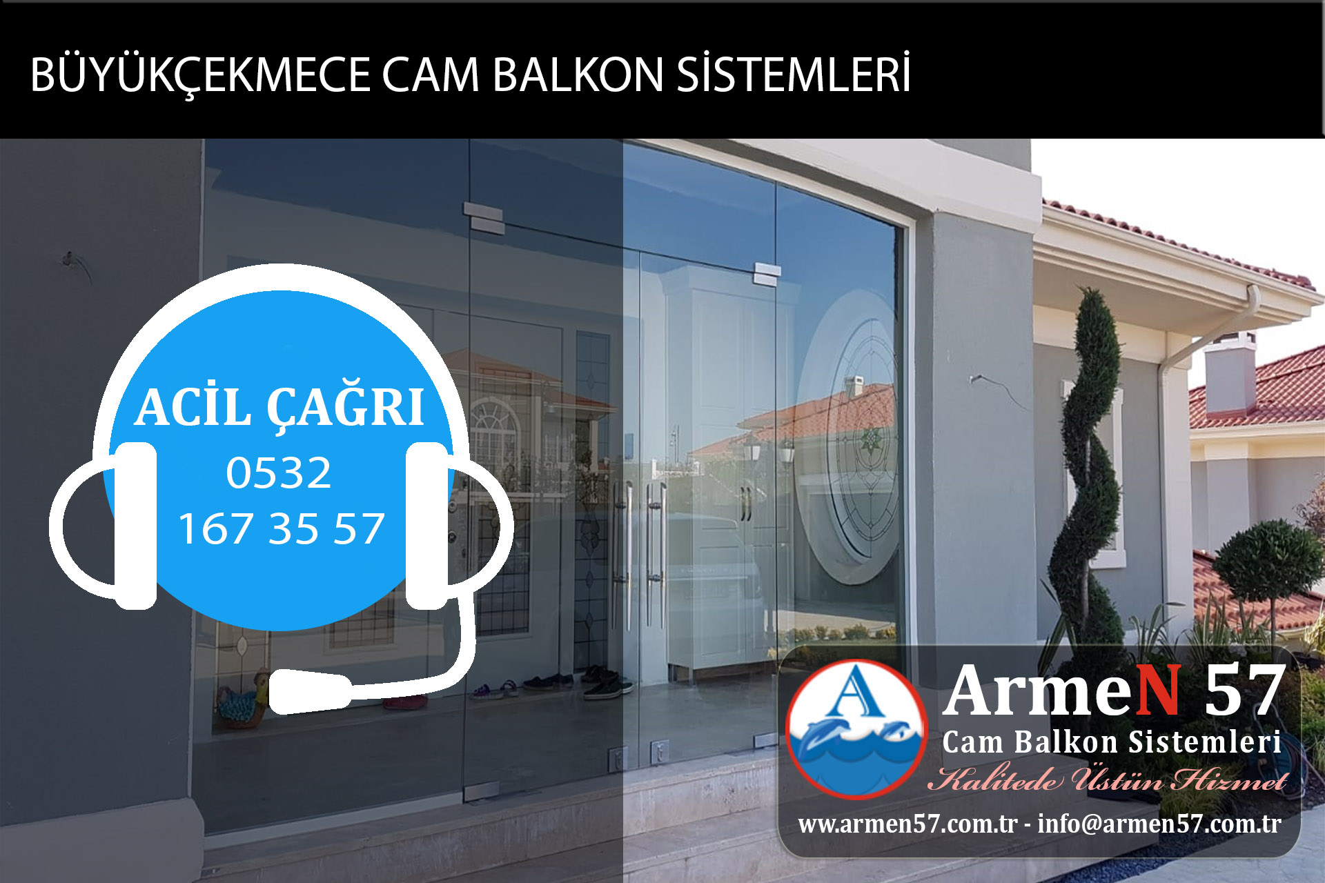 büyükçekmece cam balkon