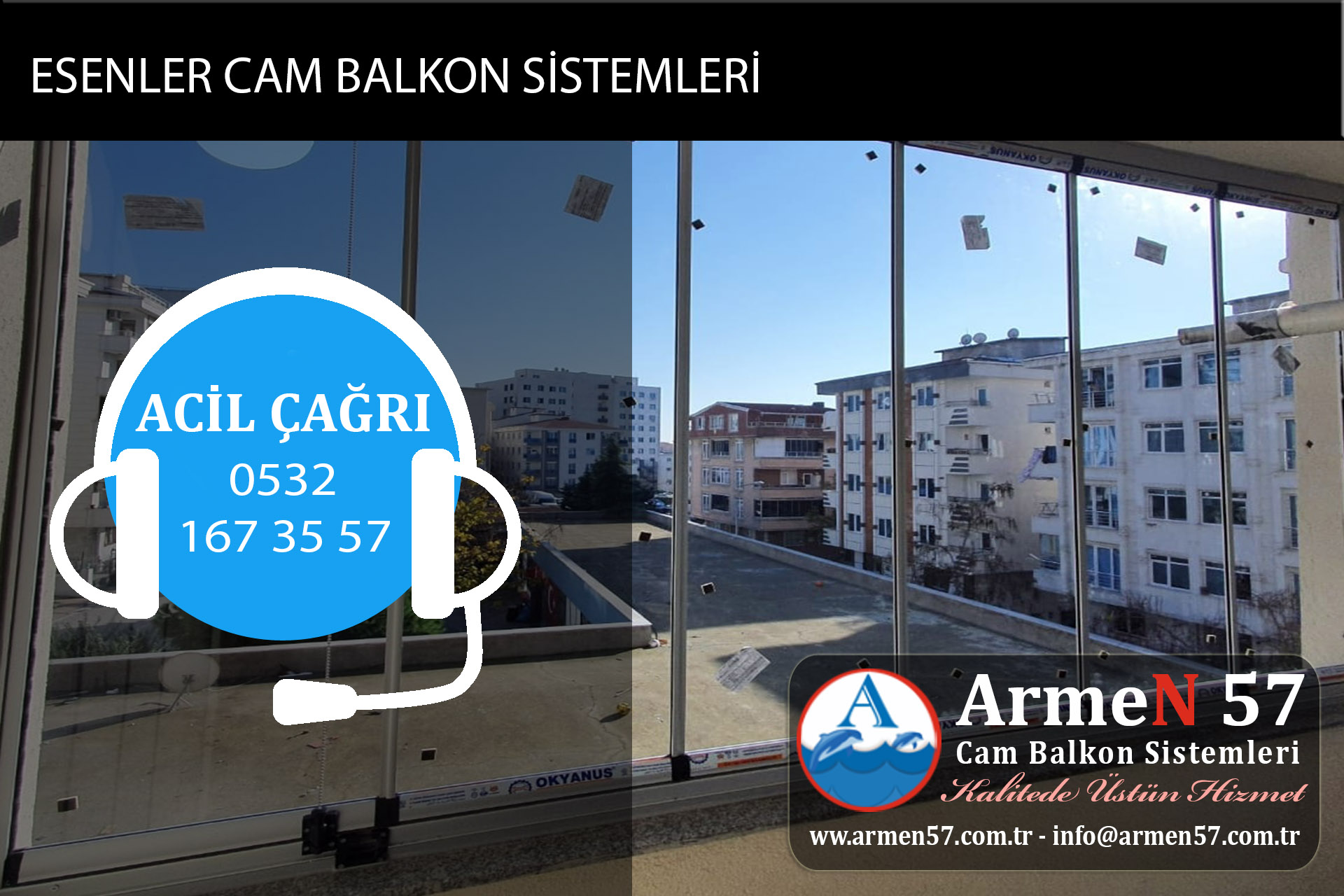 esenler cam balkon