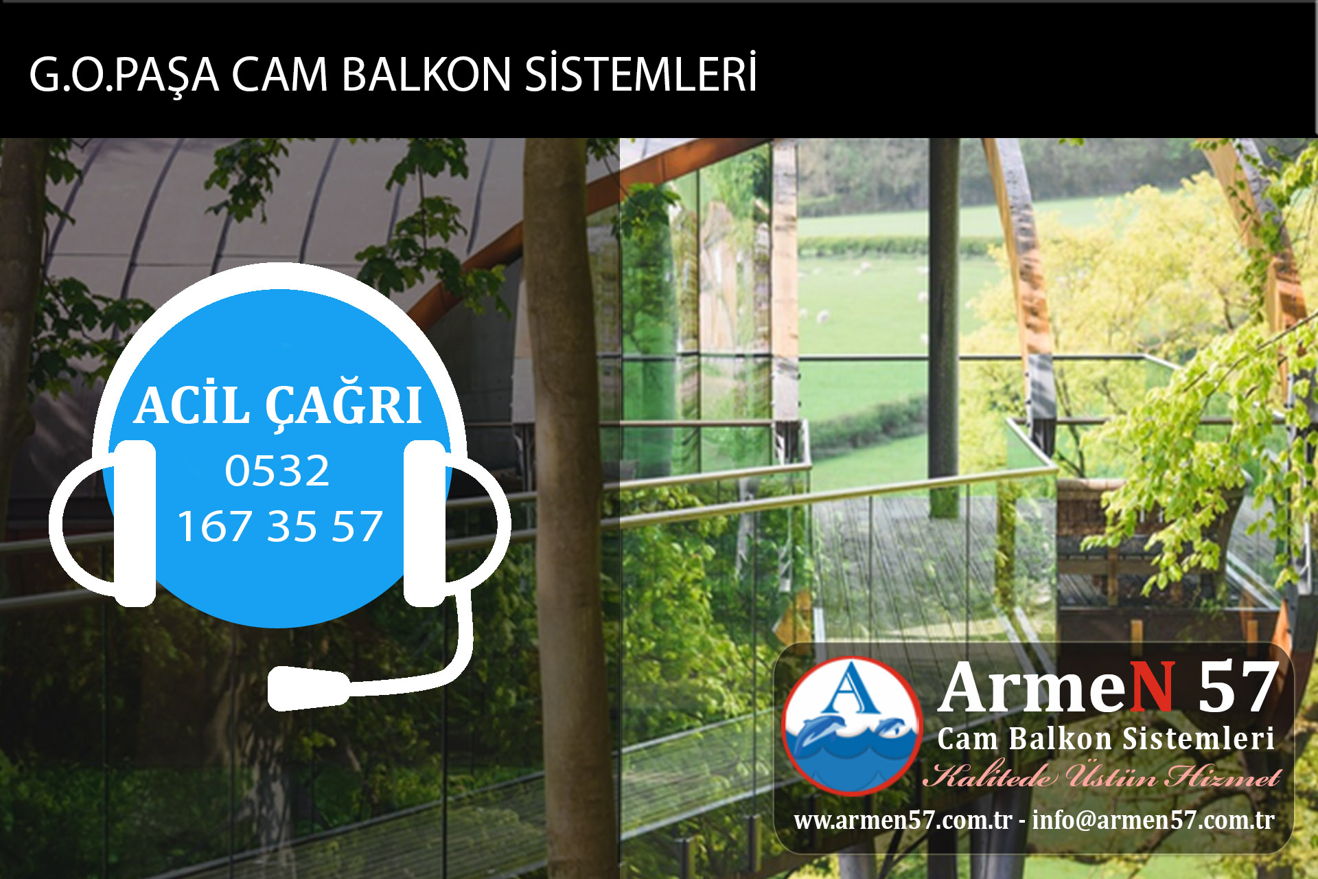 gaziosmanpaşa cam balkon