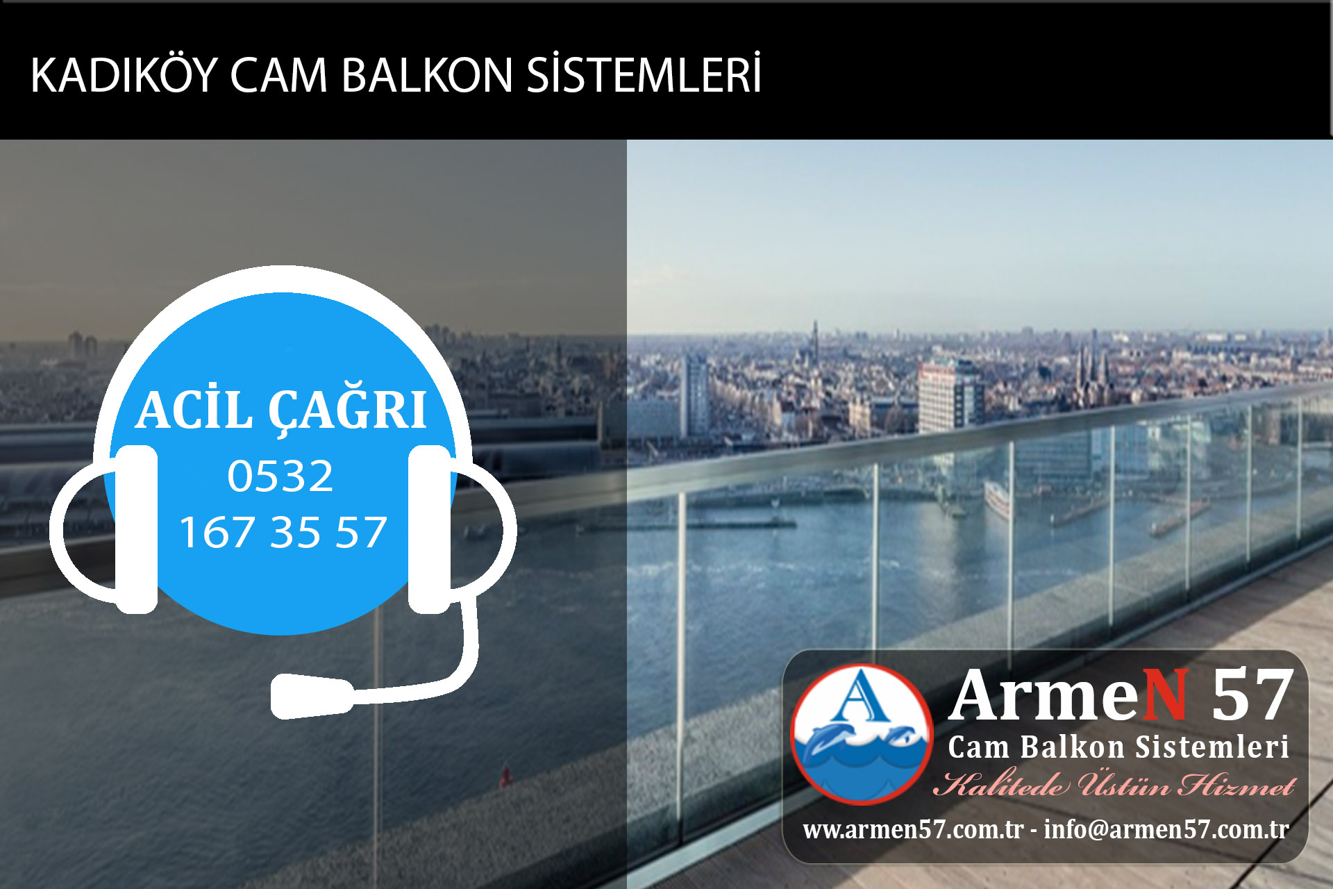 kadıköy cam balkon