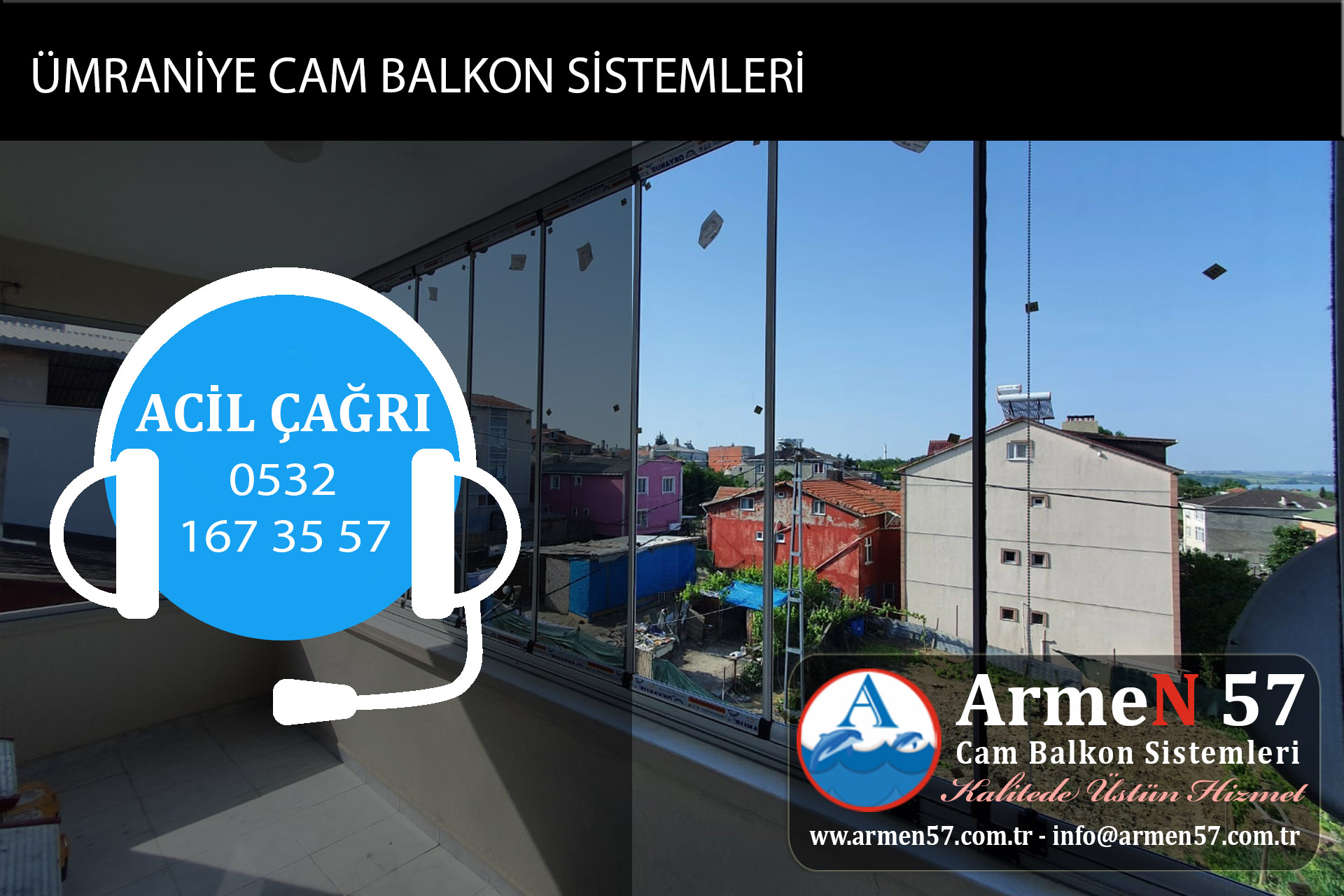 ümraniye cam balkon