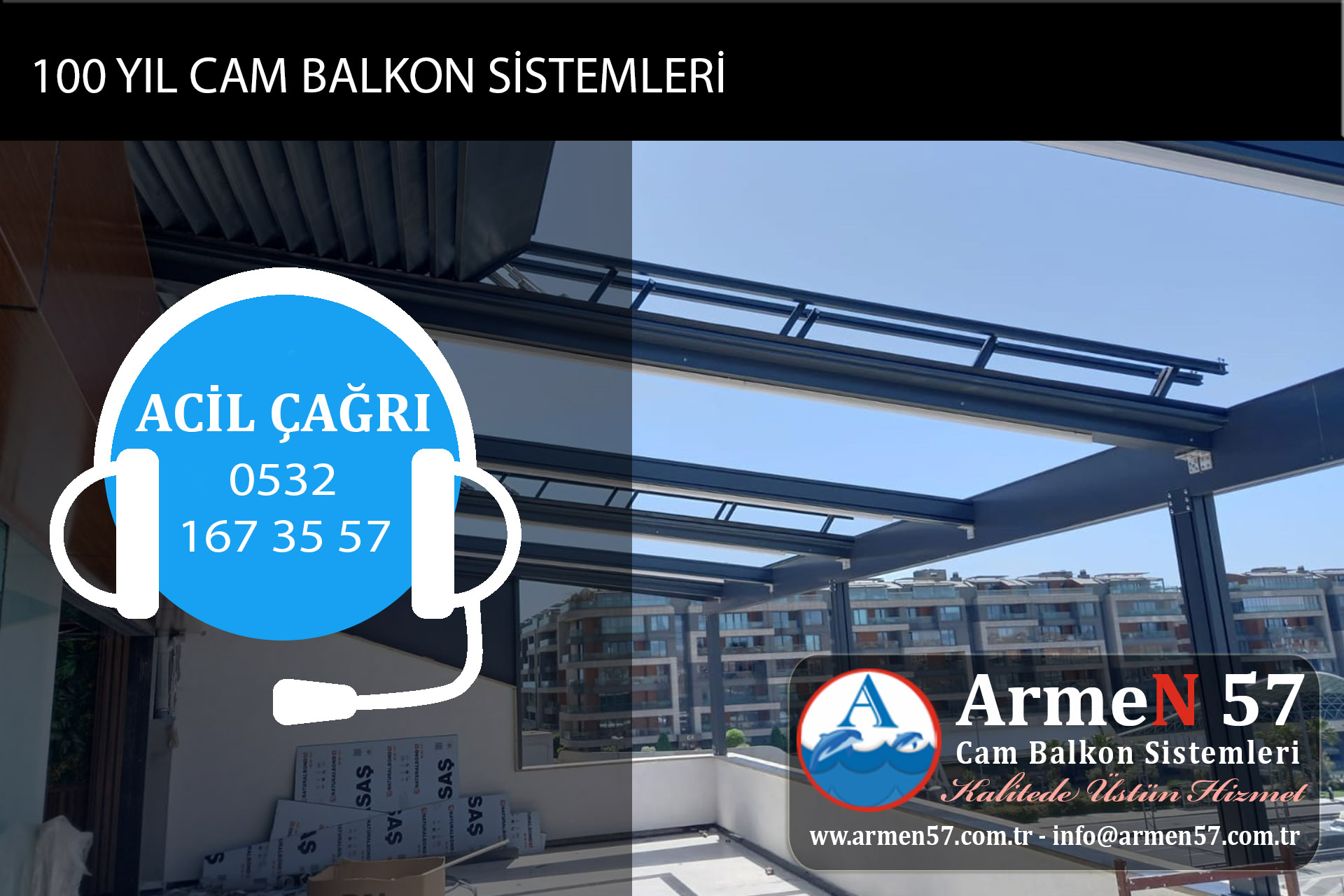 100 yıl cam balkon