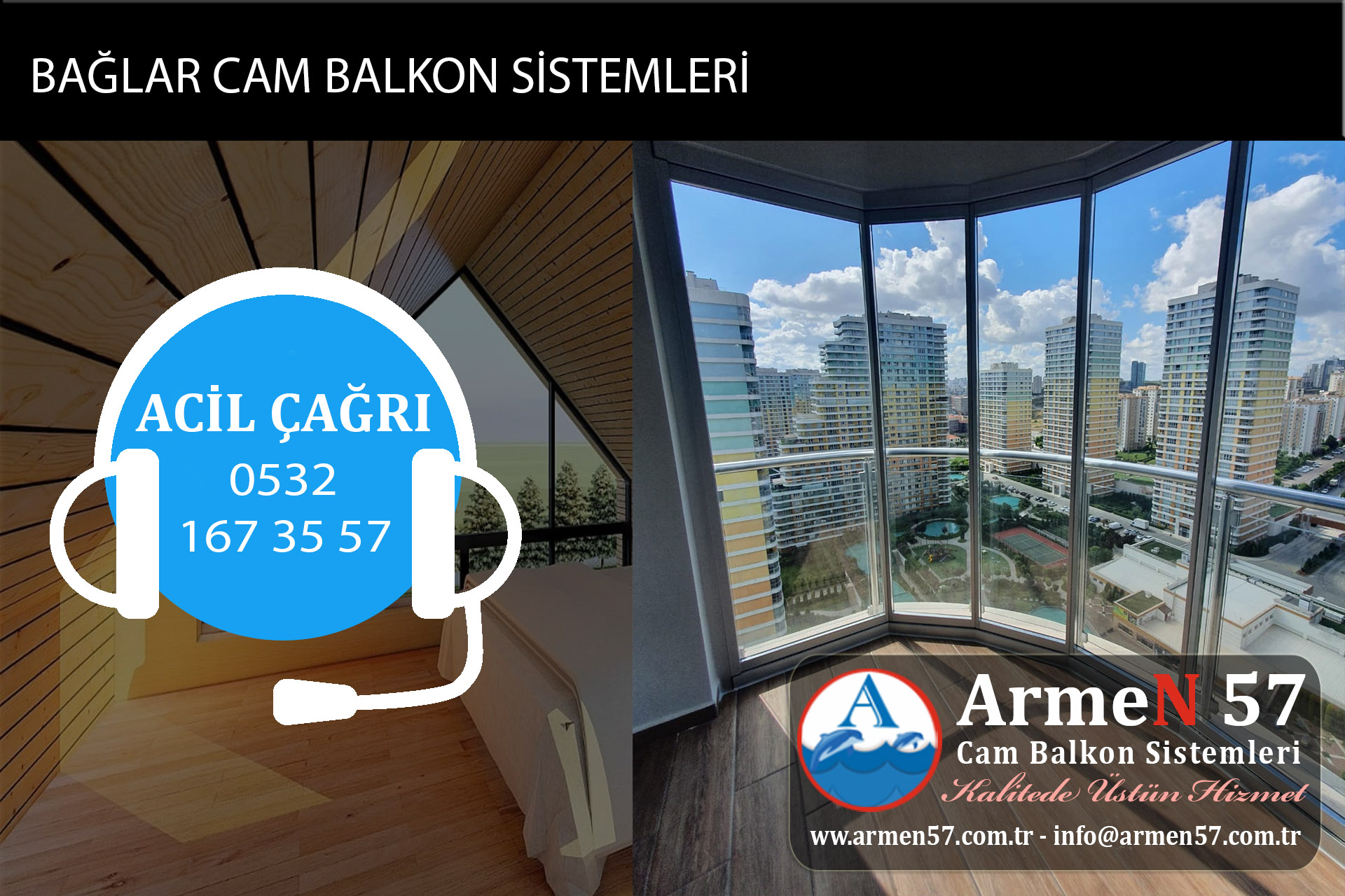 bağlar cam balkon