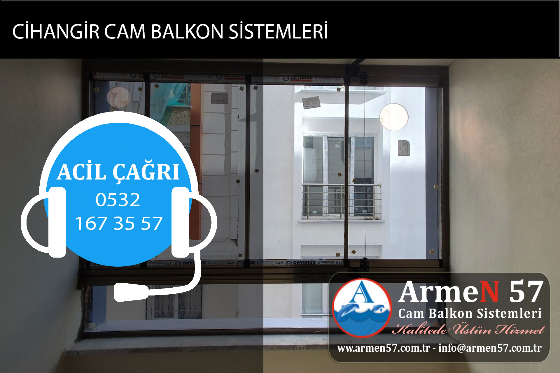 cihangir cam balkon