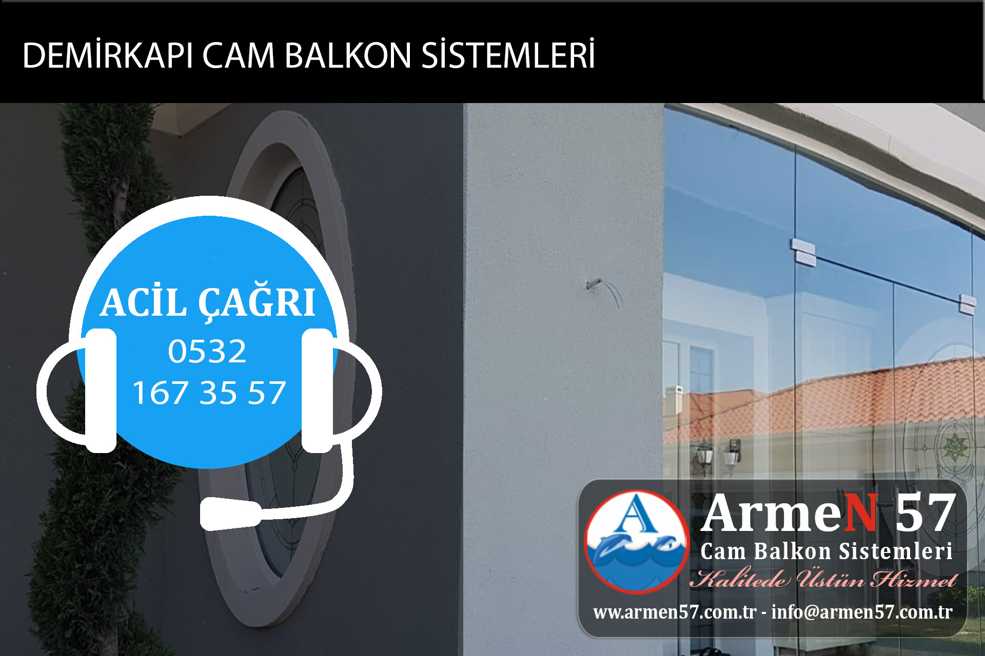 demirkapı cam balkon