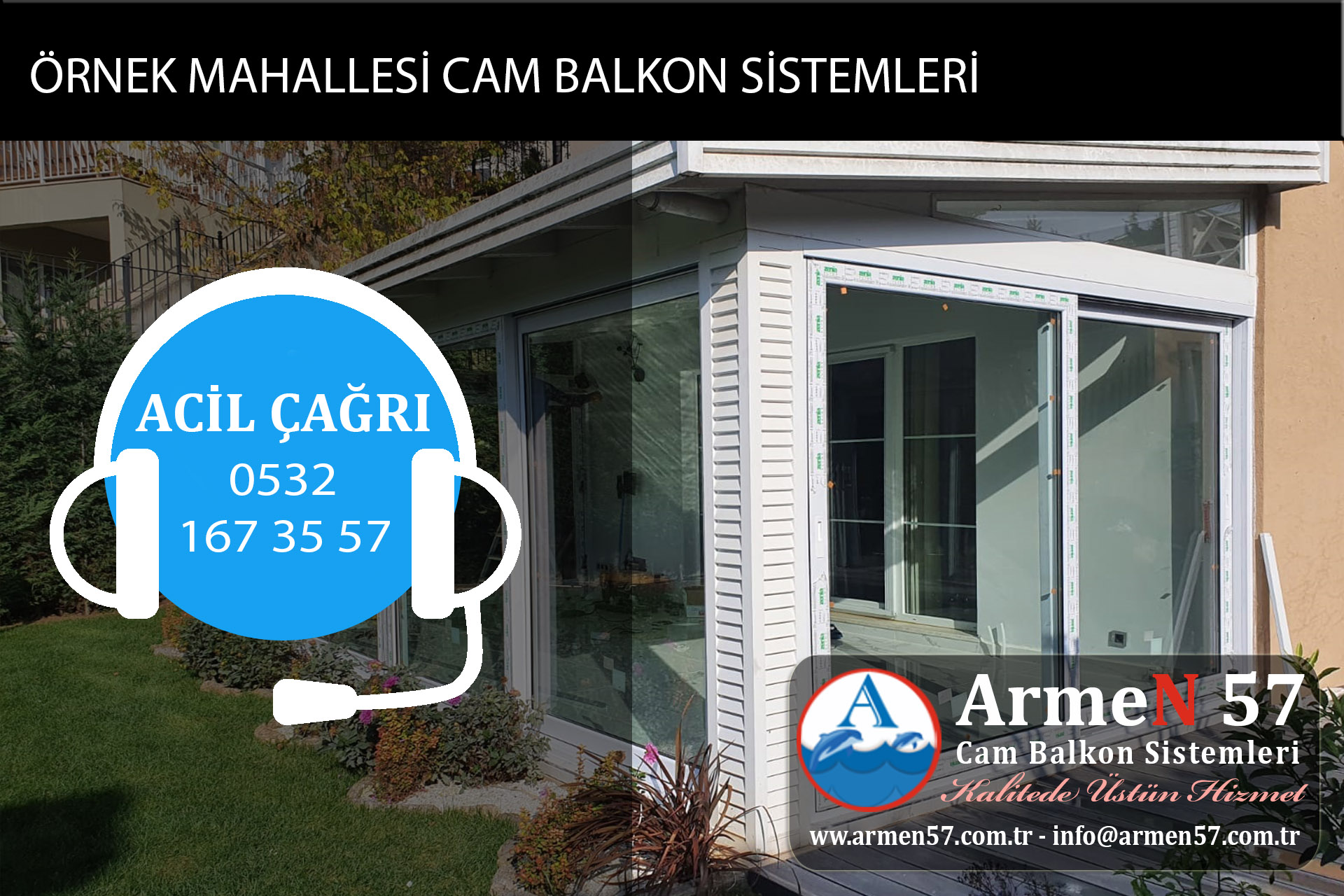 örnek mahallesi cam balkon
