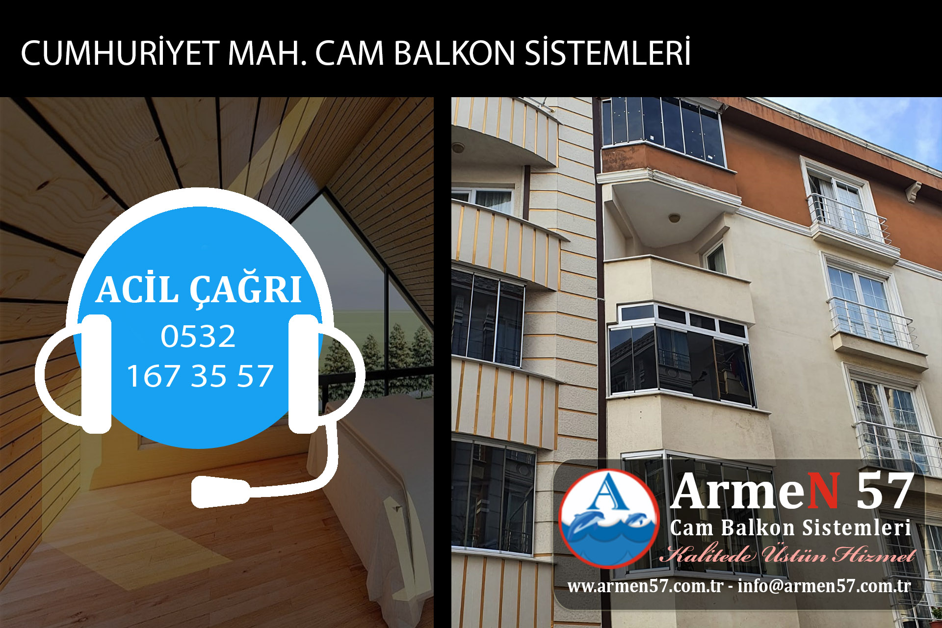 cumhuriyet cam balkon