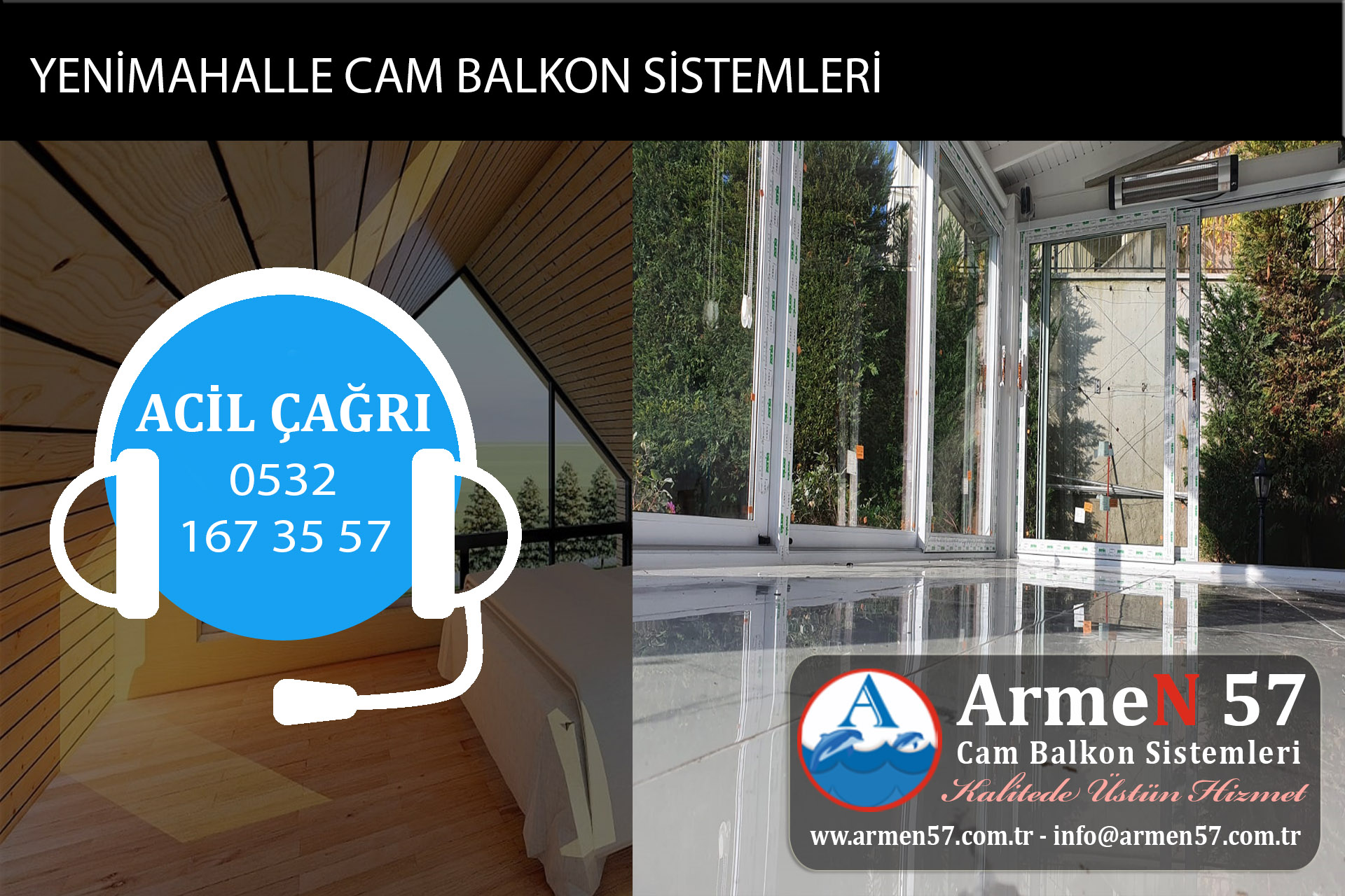 yenimahalle cam balkon