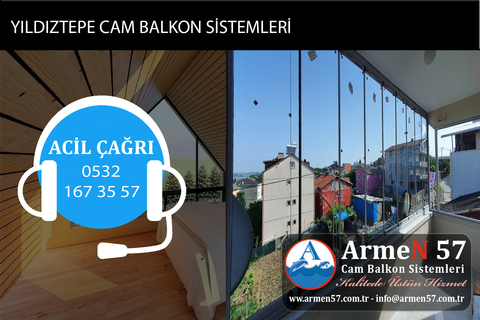 yıldıztepe cam balkon