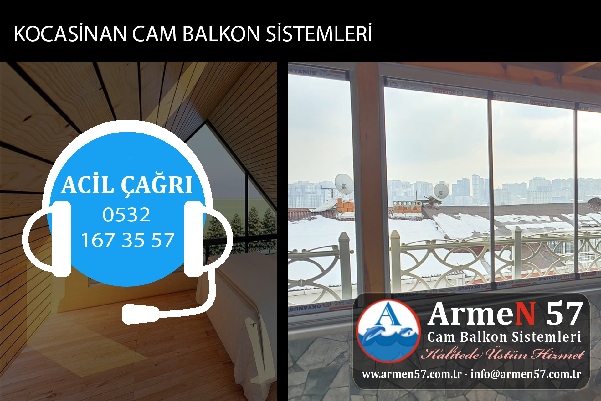 kocasinan cam balkon