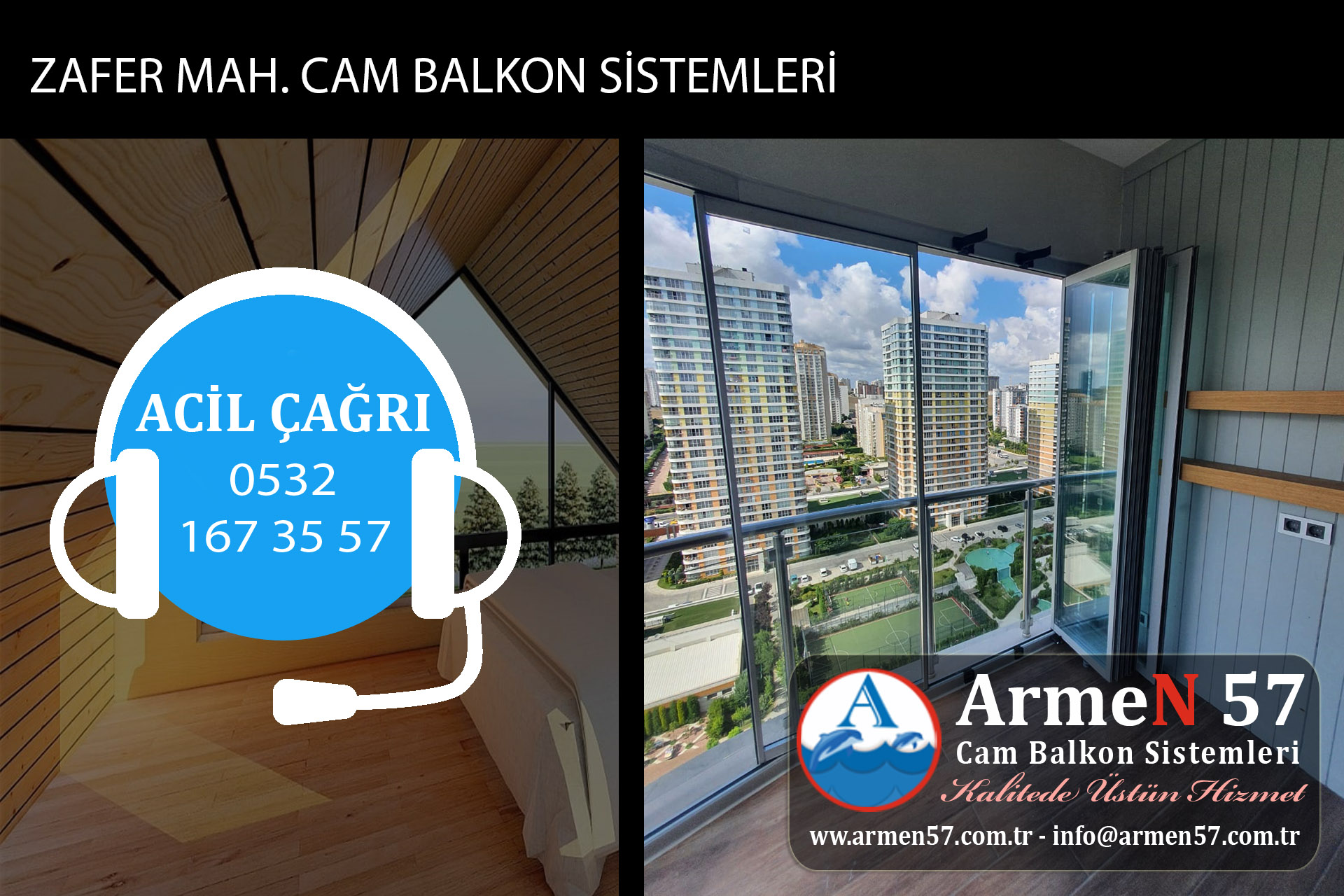 zafer mahallesi cam balkon