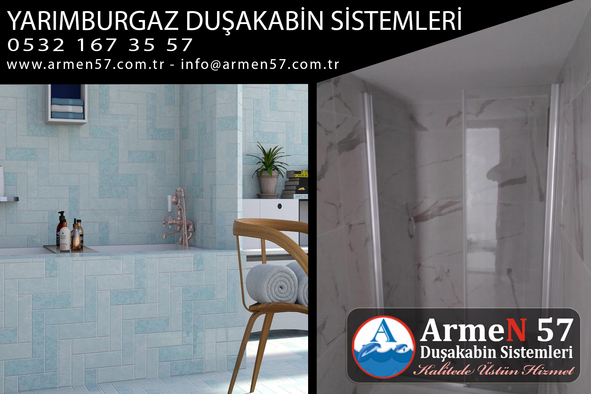 yarımburgaz duşakabin