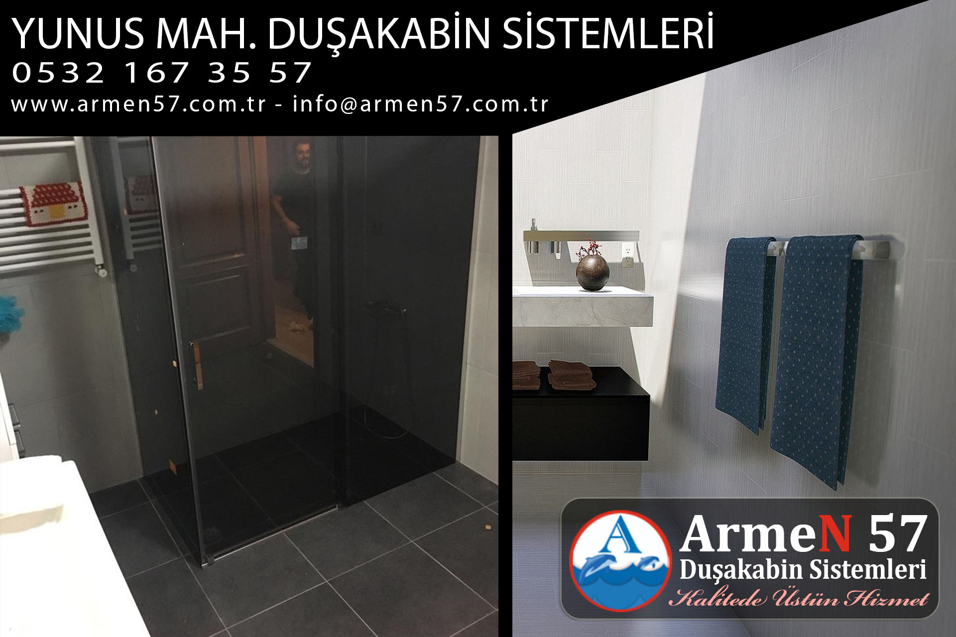 yunus mahallesi duşakabin