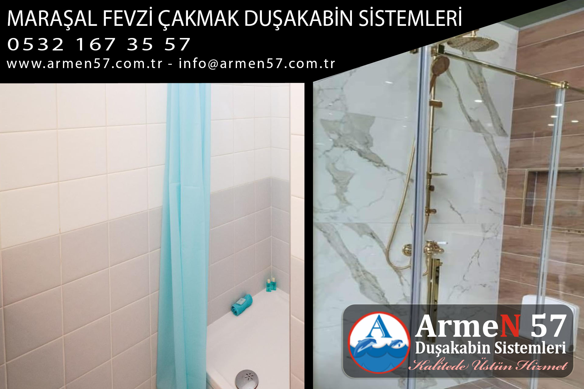 maraşal fevzi çakmak duşakabin